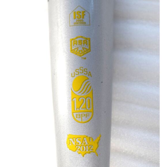 EASTON S200 Softball Bat SP8 34" 28 OZ (-6) 2 1/4" Barrel NSA '12 Aluminum Alloy - Picture 3 of 11